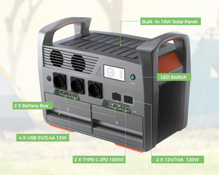 Portable Power Stations HP3600