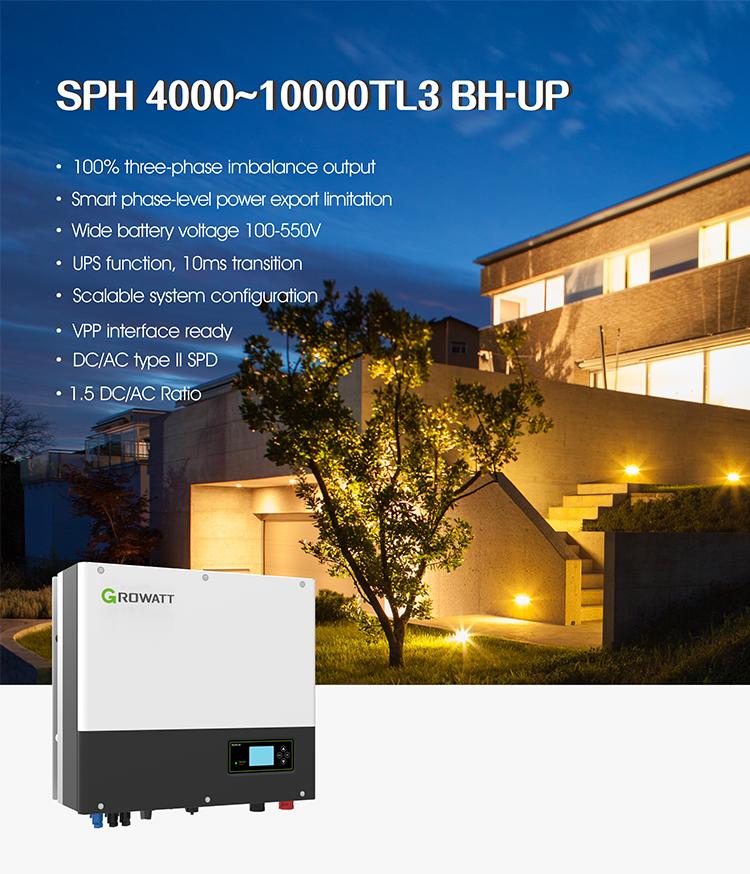 Solar Inverters SPH 4000 10000TL3 BH UP